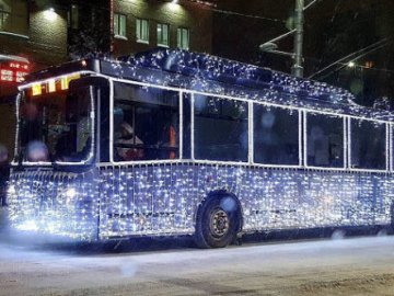 Як у Луцьку їздитиме громадський транспорт у новорічну ніч