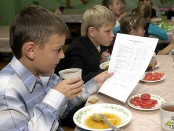 Вартість харчування дітей у волинських школах: порівняння