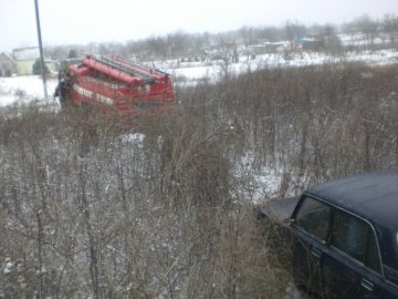 На Волині зі снігових заметів врятували 5 автобусів із пасажирами