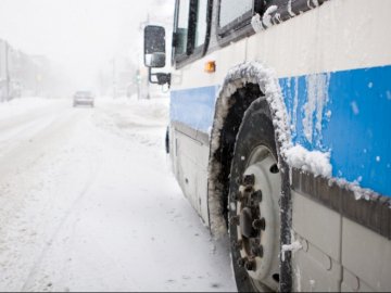 На Волині через морози не виїхали 5 рейсових автобусів
