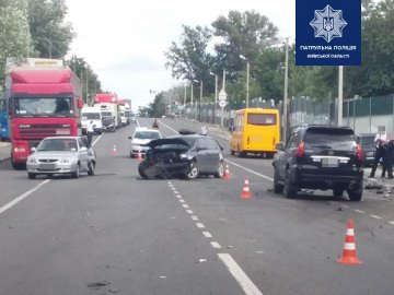 На автодорозі «Київ-Ковель» – масштабна аварія: є потерпілі.ФОТО   