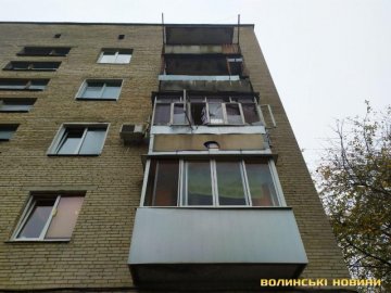 У Луцьку – вибух в житловому будинку: є постраждалий. ФОТО