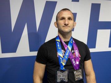 Спортсмен з Луцька виборов срібло на чемпіонаті Європи*
