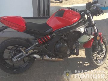 Викрадений у Луцьку мотоцикл знайшли у Рівненській області. ФОТО