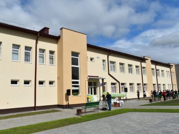 На Волині відкрили модернізовану школу. ФОТО