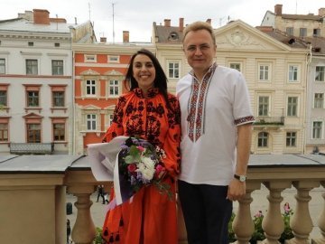 Переможниця Євробачення Джамала зустрілась з мером Львова. ФОТО