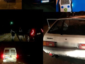 Протягом минулої ночі в Луцьку спіймали шістьох п'яних водіїв