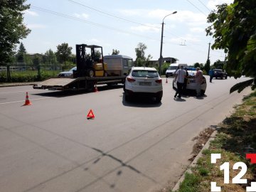 У Луцьку – аварія за участю двох легковиків. ФОТО
