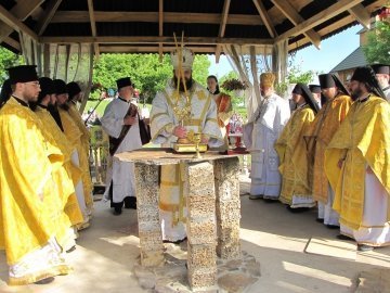 У волинському монастирі відсвяткували триріччя скиту. ФОТО. ВІДЕО