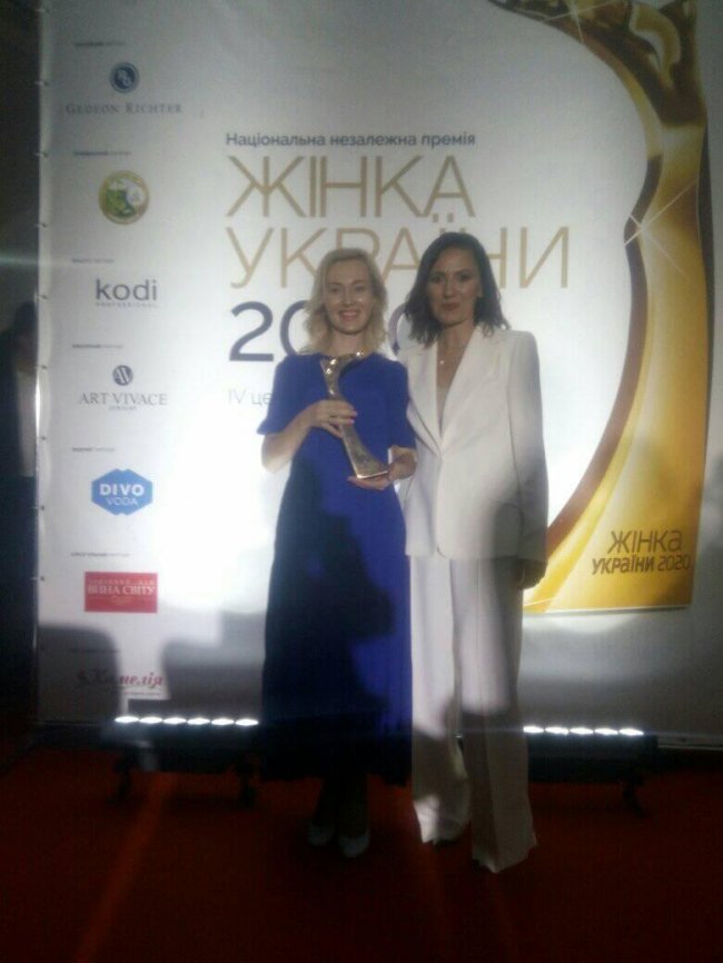 Волинська лікарка стала переможницею премії «Жінка України-2020». ФОТО
