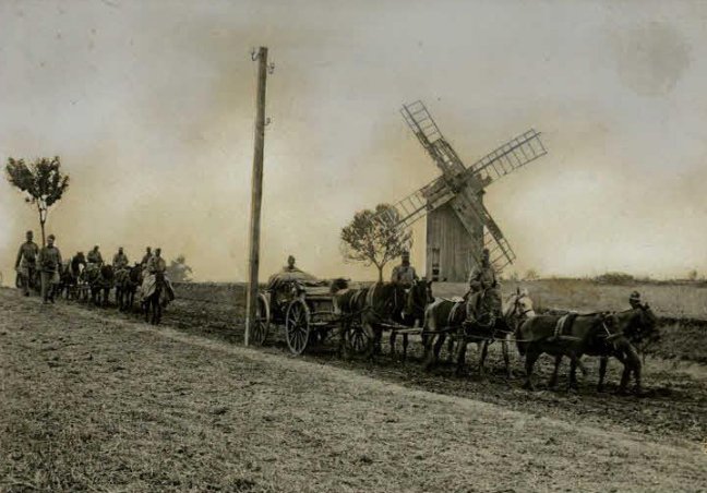 Дороги на Волині в часи Першої світової війни. 