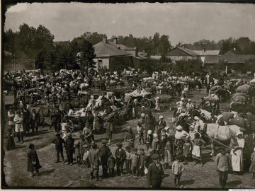 Як у Ковелі евакуювали людей під час Першої світової війни. РЕТРОФОТО