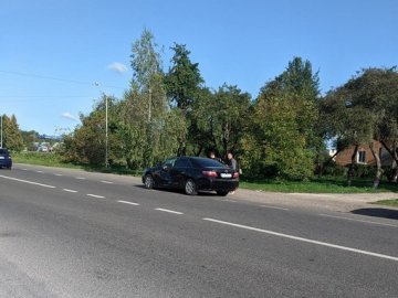 У Володимирі в аварії зіткнулися Toyota і мотоцикл