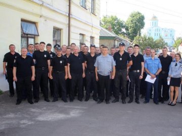 У Володимирі відзначили поліцейських