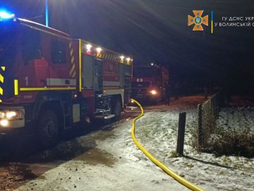 Вогонь приборкували 19 рятувальників: у Луцьку вночі сталася пожежа 