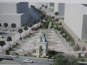 Озеленення, фонтан, капличка: у місті на Волині хочуть реконструювати площу Героїв. ФОТО