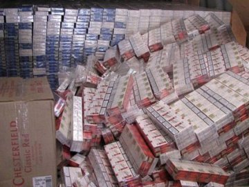 На Волині знову знайшли контрабандні цигарки