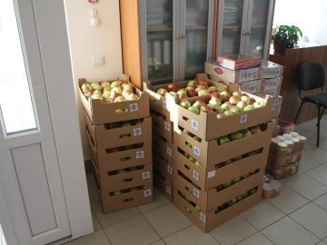 Діти у Сєвєродонецьку смакуватимуть волинськими яблуками та повидлом. ФОТО*