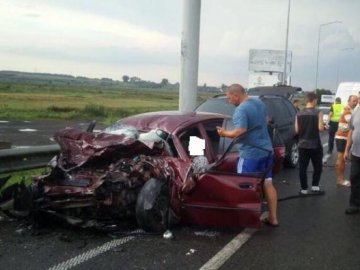 В жахливій аварії на Львівщині загинуло двоє лучан. ФОТО