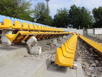 У місті на Волині реконструюють стадіон, якому більше 60 років