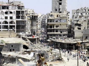 Місто в Сирії майже стерте з лиця Землі. ФОТО