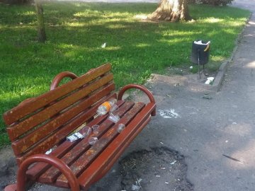 «Бидло відпочивало»: ковельський парк заполонило сміття