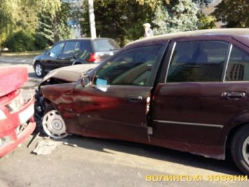 Аварія у Луцьку: зіткнулись Suzuki та BMW