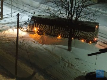 На Волині пасажирський автобус зіткнувся з легковиком. ФОТО