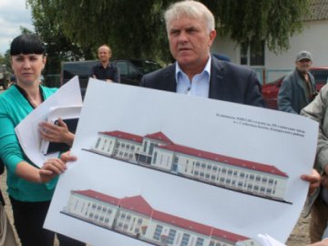 У Стобихівці розпочали будівництво довгоочікуваної школи 