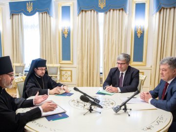 Патріарх Варфоломій подякував Президенту за зусилля у об’єднанні православних християн в Україні