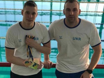 Спортсмен з Луцька став чемпіоном України з плавання, здобувши три золоті медалі