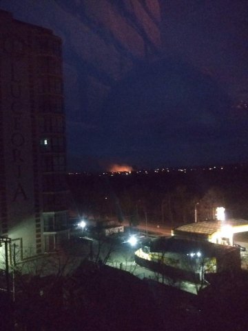 Поблизу Луцька масштабна пожежа. ФОТО