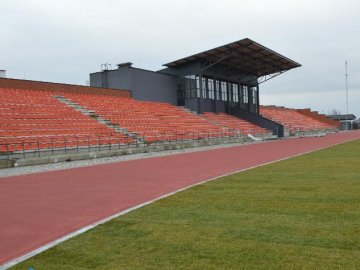 У Ковелі завершується будівництво стадіону «Локомотив». ФОТО