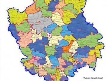 Які громади планують утворити в районах Волинської області