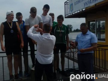 Волинські веслувальники «взяли»  призові місця на зональних змаганнях. ФОТО