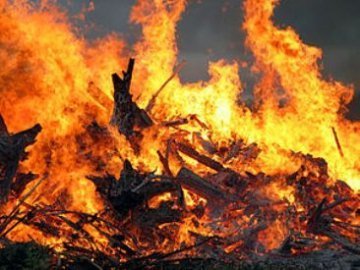Через спалювання трави на Волині – низка пожеж