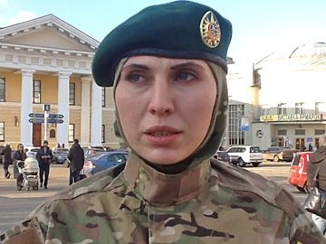 Чеченка-військова АТО розповість лучанам, що відчуває жінка, яка виборює свободу