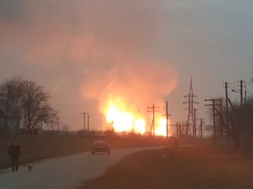 На магістральному газопроводі на Полтавщині стався вибух. ВІДЕО