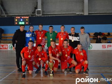 Команда «Любарт» – переможець футзального турніру у Луцьку. ФОТО