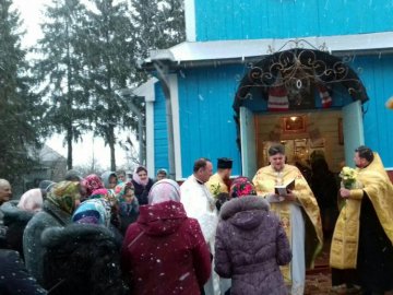 У селі на Волині відзначили 30-річчя відновлення храму. ФОТО