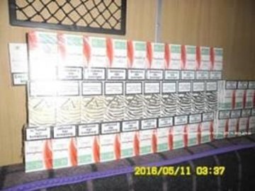 Прикордонники Луцького загону виявили сховок з 6,5 тисячами пачок сигарет