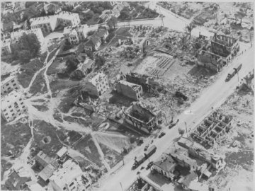Українські міста на фото 1945 року