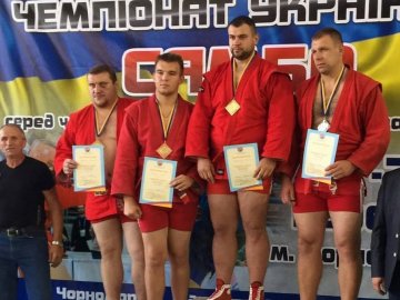 Волиняни тріумфували на чемпіонаті України із самбо