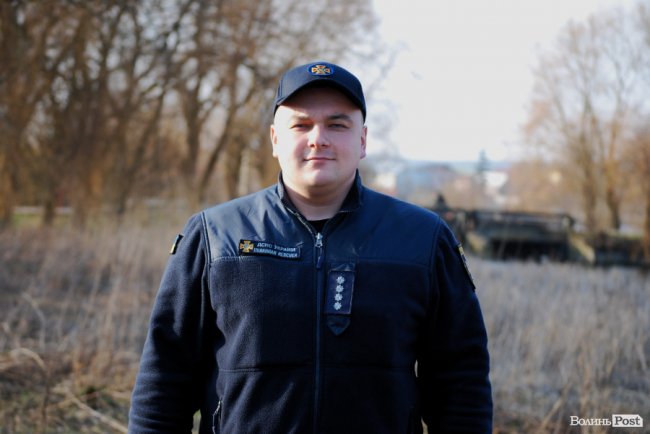 Іван Ющук, головний інспектор відділу запобігання надзвичайним ситуаціям Луцького районного управління ДСНС у Волинській області