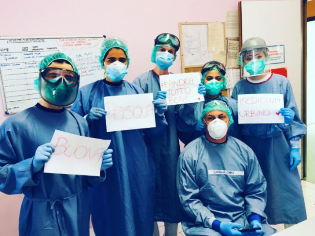 Луцька лікарка, яка допомагала в Італії боротися з COVID-19, розповіла про робочі будні в місцевій лікарні. ФОТО