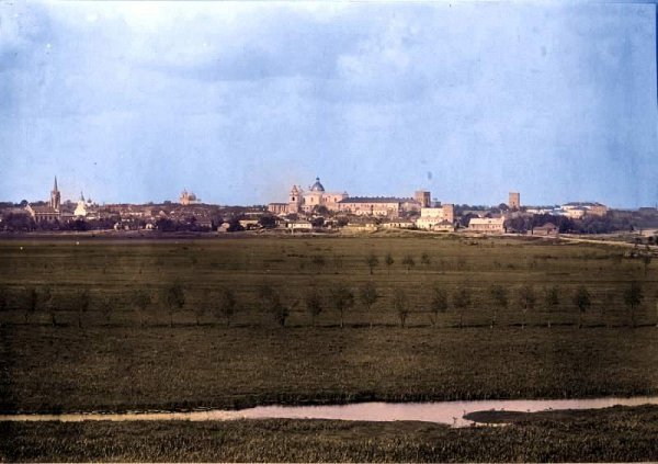 Перша світова в кольорі. Луцьк. Вигляд з Гнідави