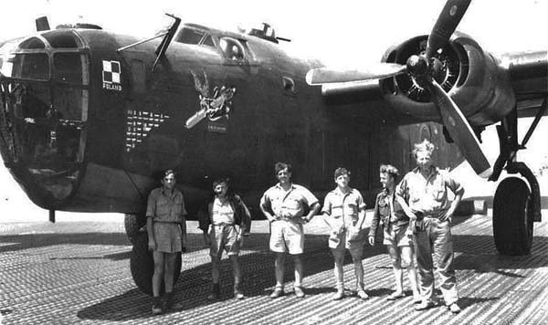 Польський екiпаж В-24 1586 Spesial Duty Flight