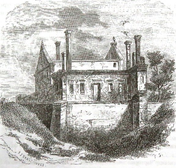 Старий Чарторийськ. Зображення з книги Спогади з Полісся, Волині, Литви