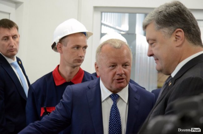 Президент на відкритті насіннєвого заводу у П'ятиднях