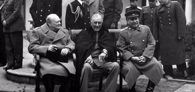  Велика трійця на Тегеранській конференції